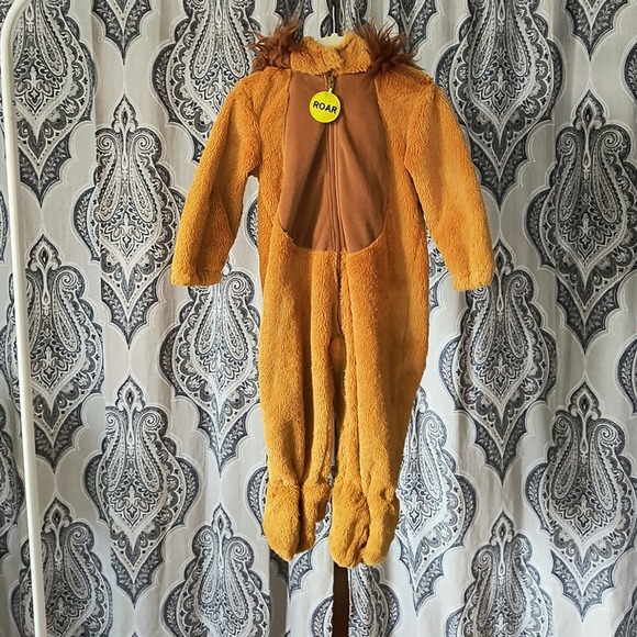 Going Wild Baby Toddler Roar Hooded Plush Brown Lion Costume Size US 18M - Picture 1 of 5